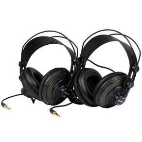 Fone de Ouvido Headphones Samson SR850 Kit c/ 2 -| C025211